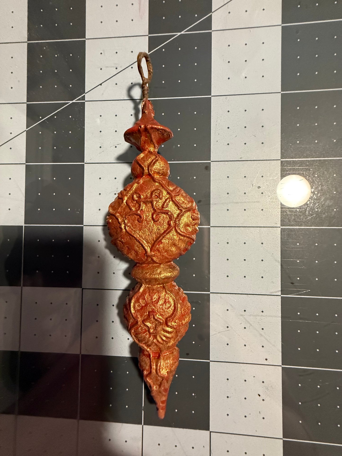 Unfinished crooked wood Christmas Tree