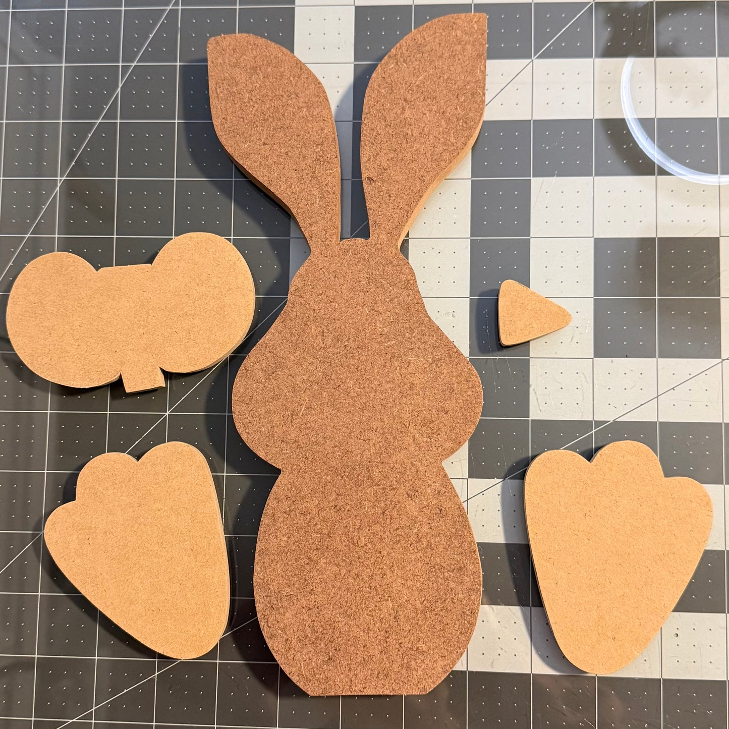 Big cheek Bunny wood kit