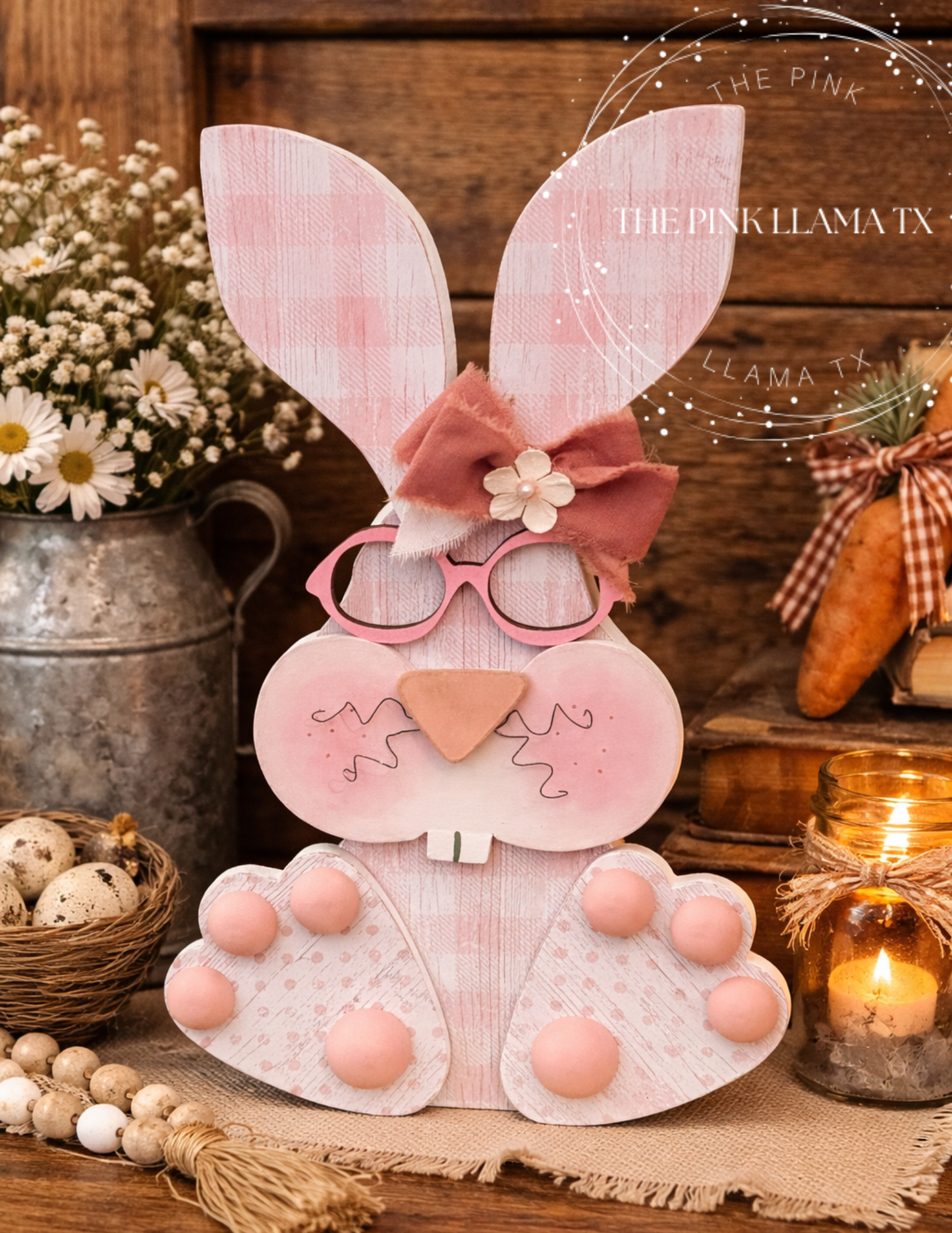 Big cheek Bunny wood kit